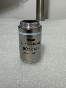 NIKON TU PLAN ELWD OBJECTIVE 50x-TU PLAN ELWD 50x/0.60 B OFN25 WD11 ~/0 EPI