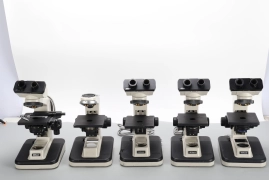 Nikon YS2-T Alphaphot-2 Binocular Microscope Lot of 5 - AS IS For Parts