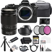 Nikon Z6 III + Z 24-200mm f/4-6.3 VR Lens 128GB + Ext Bat+ 3 PC Filter- Kit