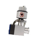 Nor-Cal Pfeiffer 0190-22670 Pneumatic Angle Valve AMAT Reseller Lot of 2 Working