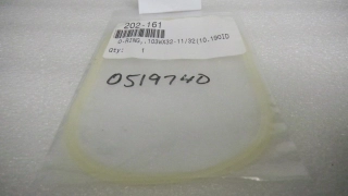 Ontrak,Lam Research,Clear O-Ring 202-161,.103wx32-11/32(10.190 ID), Lot of 2,NIP