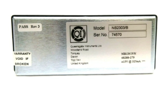 QI Queensgate Instruments NS2303/B Position Sensor Nikon 4S288-279 NSR Working