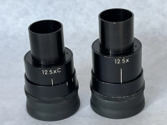 Set of 2 Nikon 12.5x & 12.5xC Microscope Eyepieces Made in Japan