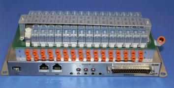 SMC VV100-49-X233 mfld, jpn spl, SY100 SOLENOID VALVE AMAT 0190-55905