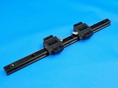 THK YN7B277-A, linear guide with 2 guide carriages AMAT BROOKS