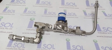   Valves S201YF16J7DG4 Solenoid SS316 1/2" NPT Piloted Fitting AMAT #A6-40