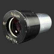 Vintage Nikon Bi H.K.W.15x Microscope Eyepiece Lens